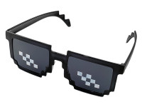 Пиксельные очки Minecraft style