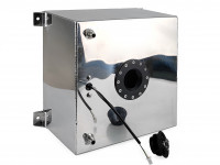 Бак топливный алюминиевый 40л, алюминиевая крышка, датчик топлива