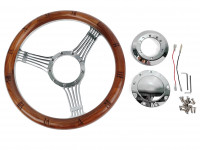 Руль Hot Rod style с адаптером 3 спицы