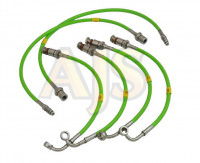 Шланги тормозные армированные GB Toyota Land Cruiser 80 Series 4,2 TD ABS 90-97 комплект