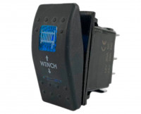 Тумблер панельный с подсветкой winch лебедка