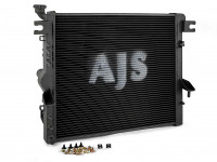 Радиатор алюминиевый JEEP WRANGLER JK 3.6L 07-18 40mm AT AJS (серый)