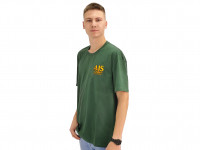 Футболка AJS Team зеленая (XXXL)